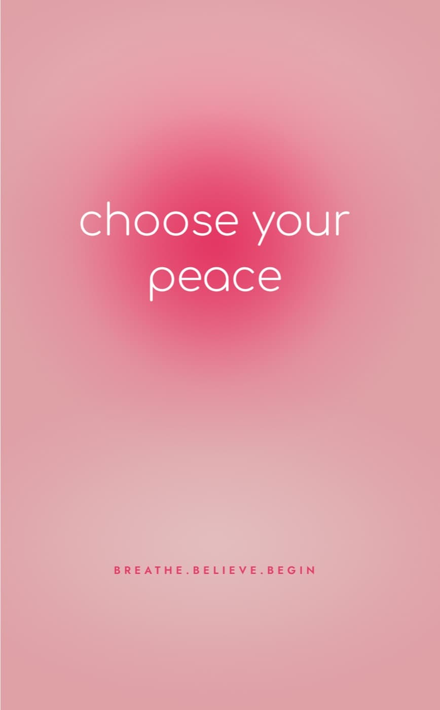 Choose Your Peace