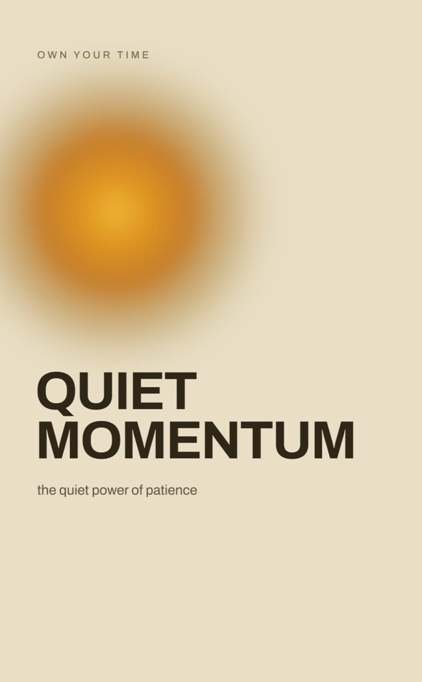 Quiet Momentum