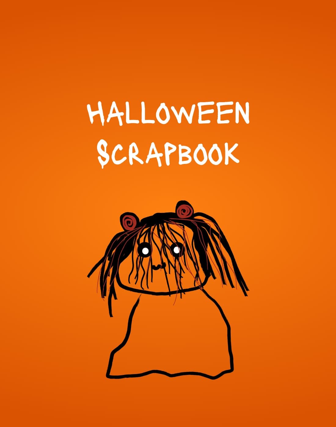 Halloween Scrapbook — Spooky Doll