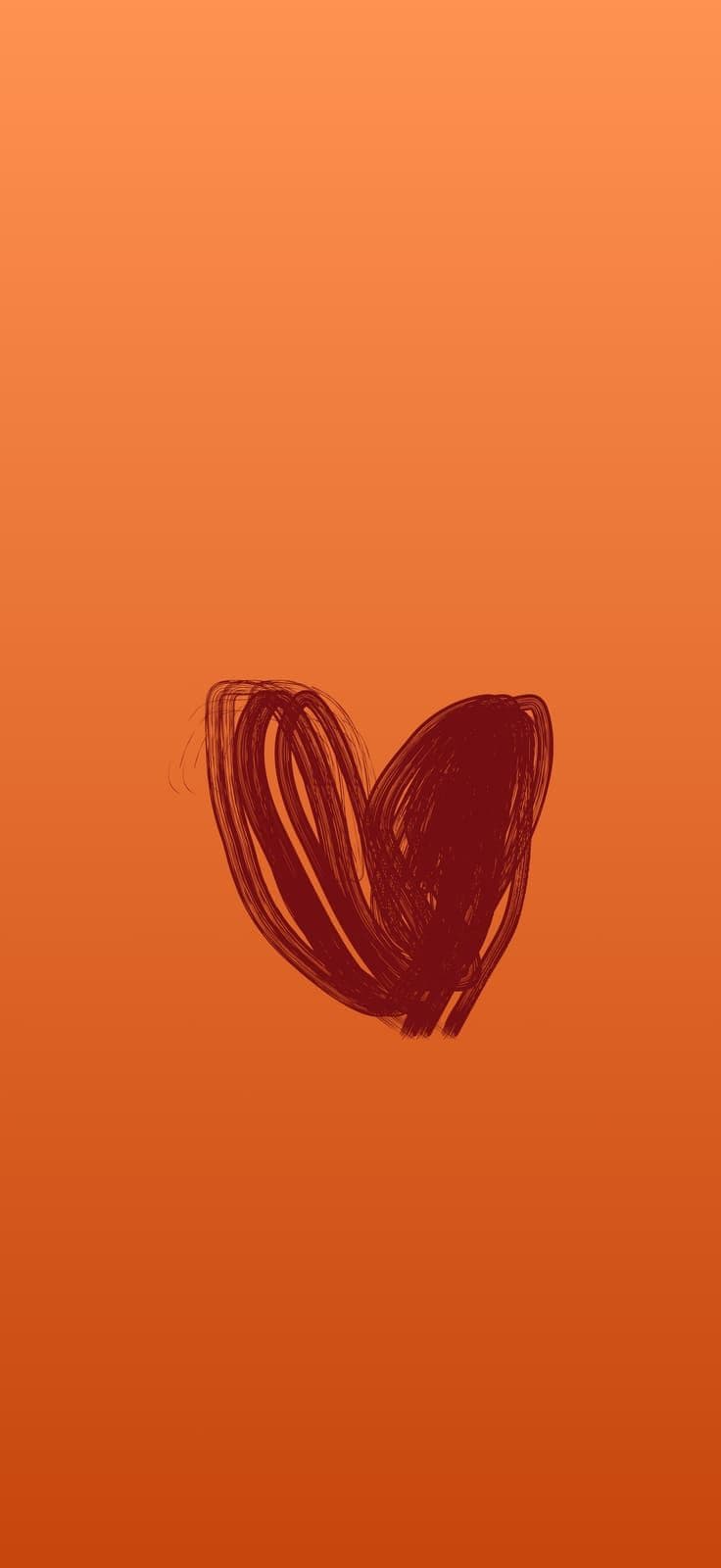 Brushed Heart, Rust
